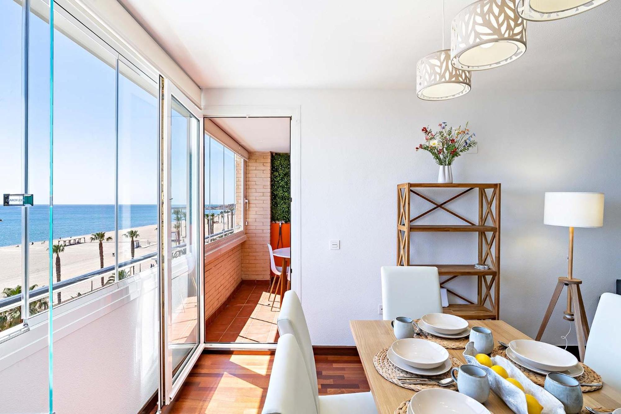 Vista Del Mar Residencial Lägenhet Roquetas de Mar Exteriör bild